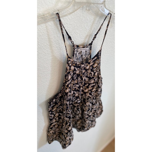 American Eagle Floral High-Low Racerback Tank - Picture 2 of 7